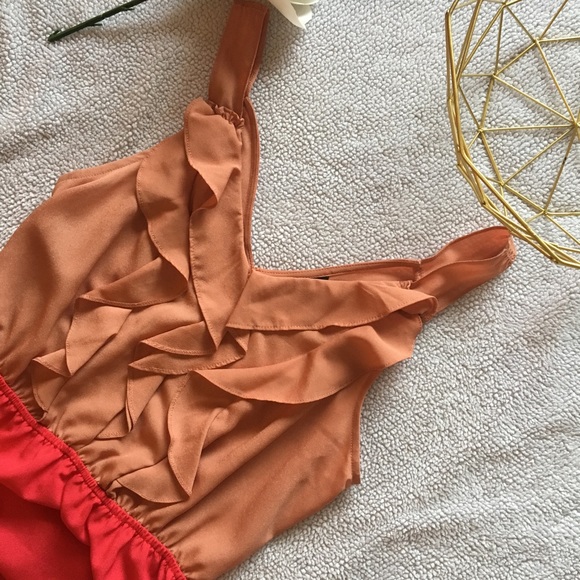 Mossimo Supply Co. Dresses & Skirts - Mossimo Blush/Pink Dress w/Ruffles